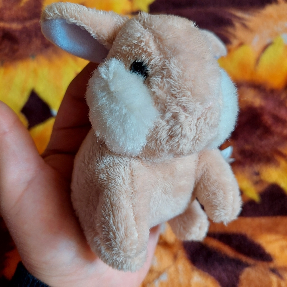 SOLD-Adorable Miniature Bunny Plush - Picture 5 of 5